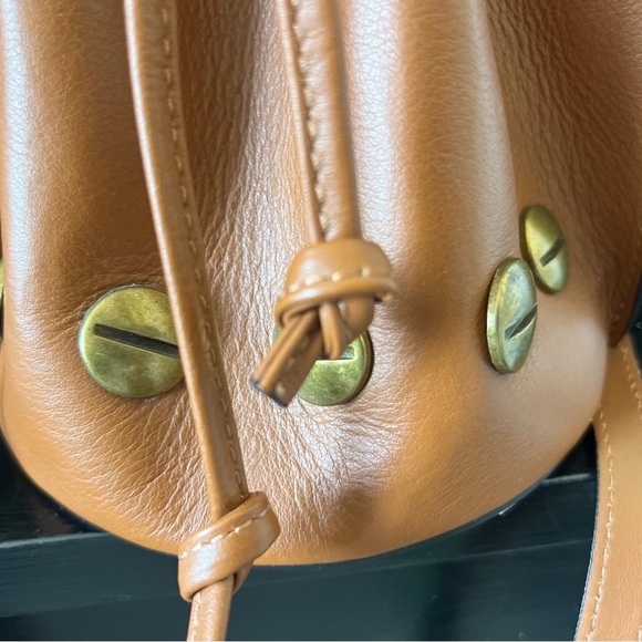 Italian Brown Leather Bag - Picture 6 of 7